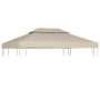 Pavillon-Ersatzbezug 310 g/m² beige 3x4 m von vidaXL, Abdeckungen für Zelte und Pavillons - Ref: Foro24-40881, Preis: 86,76 €...