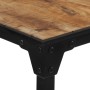 Mesa de bar madera maciza de mango rugoso 60x55x107 cm