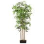 Árbol de bambú artificial con 1095 hojas verde 150 cm