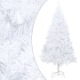 Árbol Navidad artificial con LED y ramas gruesas blanco 150 cm