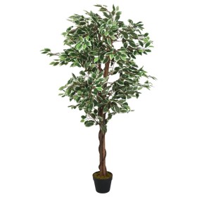 Árbol ficus artificial con 1260 hojas verde 200 cm