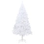 Árbol Navidad artificial con LED y ramas gruesas blanco 150 cm