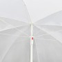 Gartenbett mit schwarzem Sonnenschirm aus synthetischem Rattan von vidaXL, Betten im Freien - Ref: Foro24-40735, Preis: 345,1...
