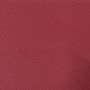 Sofá de 2 plazas de cuero sintético rojo vino 120 cm