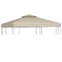 Ersatzdach für Pavillon 310 g/m² beige 3x3 m von vidaXL, Abdeckungen für Zelte und Pavillons - Ref: Foro24-40875, Preis: 46,4...