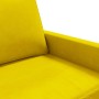 Sillón de terciopelo amarillo 60 cm en Sofás | Comprar online en Foro24
