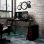 Gaming desk with LED light Y shape black 90x60x75 cm by vidaXL, Desks - Ref: Foro24-325422, Price: 128,80 €, Discount: %