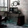 Gaming desk with Y-shaped LED light, black, 110x60x75 cm by vidaXL, Desks - Ref: Foro24-325424, Price: 119,81 €, Discount: %