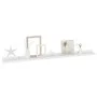 Wandregale 2 Einheiten weiß 100x9x3 cm von vidaXL, Regale und Regale - Ref: Foro24-326658, Preis: 26,55 €, Rabatt: %