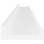 Wandregale 2 Einheiten weiß 100x9x3 cm von vidaXL, Regale und Regale - Ref: Foro24-326658, Preis: 26,55 €, Rabatt: %