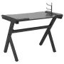 Gaming desk with Y-shaped LED light, black, 110x60x75 cm by vidaXL, Desks - Ref: Foro24-325424, Price: 119,81 €, Discount: %