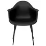 Sillas de comedor 4 unidades negras PP de vidaXL, Sillas de comedor - Ref: Foro24-338077, Precio: 208,11 €, Descuento: %