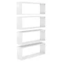 Cube wall shelf 4 units glossy white plywood 60x15x23cm by vidaXL, Shelves and shelves - Ref: Foro24-807152, Price: 66,32 €, ...