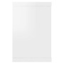 Cube wall shelf 4 units glossy white plywood 60x15x23cm by vidaXL, Shelves and shelves - Ref: Foro24-807152, Price: 67,65 €, ...