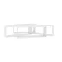 Cube wall shelf 4 units glossy white plywood 60x15x23cm by vidaXL, Shelves and shelves - Ref: Foro24-807152, Price: 66,32 €, ...