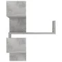 Corner wall shelf made of gray concrete plywood 40x40x50cm by vidaXL, Shelves and shelves - Ref: Foro24-807231, Price: 19,52 ...