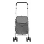 Folding dog stroller gray linen fabric 100x49x96 cm by vidaXL, pet strollers - Ref: Foro24-172203, Price: 114,62 €, Discount: %