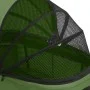 Doppelter klappbarer Hundewagen grün Oxford Stoff 83x48x97cm von vidaXL, Kinderwagen für Haustiere - Ref: Foro24-172207, Prei...