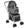 Folding double dog stroller, gray Oxford fabric, 83x48x97cm by vidaXL, pet strollers - Ref: Foro24-172205, Price: 153,88 €, D...