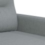 Sillón de tela gris claro 60 cm