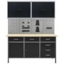 Workbench with four wall panels and two cabinets by vidaXL, Work tables - Ref: Foro24-3053435, Price: 684,34 €, Discount: %
