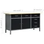 Workbench with four wall panels and two cabinets by vidaXL, Work tables - Ref: Foro24-3053435, Price: 843,31 €, Discount: %