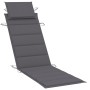 Gartenliege mit Kissen massives Akazienholz von vidaXL, Liegen - Ref: Foro24-3061572, Preis: 168,31 €, Rabatt: %