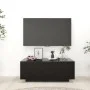 Mueble para TV madera contrachapada negra 100x35x40 cm de vidaXL, Muebles TV - Ref: Foro24-804437, Precio: 65,70 €, Descuento: %