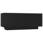 Mueble para TV madera contrachapada negra 100x35x40 cm de vidaXL, Muebles TV - Ref: Foro24-804437, Precio: 65,70 €, Descuento: %