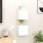 Wand-Wohnzimmermöbel 2 Stück glänzend weiß 30,5x30x30 cm von vidaXL, TV-Möbel - Ref: Foro24-804500, Preis: 53,02 €, Rabatt: %