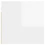 Wand-Wohnzimmermöbel 2 Stück glänzend weiß 30,5x30x30 cm von vidaXL, TV-Möbel - Ref: Foro24-804500, Preis: 53,02 €, Rabatt: %