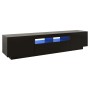 TV-Schrank mit LED-Leuchten schwarz 180x35x40 cm von vidaXL, TV-Möbel - Ref: Foro24-3081898, Preis: 119,05 €, Rabatt: %