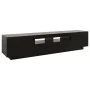 Mueble para TV con luces LED negro 180x35x40 cm de vidaXL, Muebles TV - Ref: Foro24-3081898, Precio: 116,74 €, Descuento: %