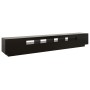 TV-Schrank mit LED-Leuchten schwarz 260x35x40 cm von vidaXL, TV-Möbel - Ref: Foro24-3081916, Preis: 174,60 €, Rabatt: %