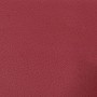 Sofá de 2 plazas de cuero sintético rojo vino 140 cm