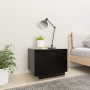 Nachttisch aus schwarzem Ingenieurholz 100x35x40 cm von vidaXL, Nachttische - Ref: Foro24-3082766, Preis: 67,28 €, Rabatt: %