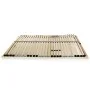 Slatted bed base with 28 slats 7 regions 100x200 cm by vidaXL, Beds and slatted bases - Ref: Foro24-246446, Price: 77,37 €, D...