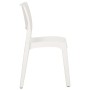 Sillas de jardín 2 unidades polipropileno blanco de vidaXL, Sillas de jardín - Ref: Foro24-317726, Precio: 84,37 €