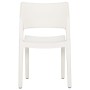 Sillas de jardín 2 unidades polipropileno blanco de vidaXL, Sillas de jardín - Ref: Foro24-317726, Precio: 84,37 €