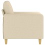 Sillón de tela color crema 60 cm en Sofás | Comprar online en Foro24