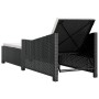 Liegestuhl mit Kissen aus synthetischem Rattan in Cremeweiß von vidaXL, Liegen - Ref: Foro24-317179, Preis: 189,24 €, Rabatt: %