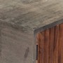Solid gray mango wood console table 120x35x75 cm by vidaXL, Side tables - Ref: Foro24-282742, Price: 216,41 €, Discount: %