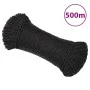 Black polypropylene work rope 8 mm 500 m by vidaXL, Ropes and metal cords - Ref: Foro24-153010, Price: 102,32 €, Discount: %