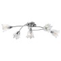 Ceiling lamp with tulip glass shades 5 E14 bulbs by vidaXL, ceiling lights - Ref: Foro24-289236, Price: 56,81 €, Discount: %