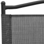 Sillas de jardín plegables 2 uds acero y textileno gris melange en Sillas de jardín | Comprar online en Foro24