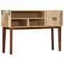 Solid rough mango wood console table 115x30x76 cm by vidaXL, Side tables - Ref: Foro24-282746, Price: 170,80 €, Discount: %