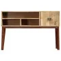Solid rough mango wood console table 115x30x76 cm by vidaXL, Side tables - Ref: Foro24-282746, Price: 170,80 €, Discount: %
