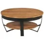 Couchtisch aus massivem Akazienholz, 65 x 65 x 32 cm von vidaXL, Couchtisch - Ref: Foro24-289616, Preis: 126,75 €, Rabatt: %