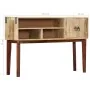 Solid rough mango wood console table 115x30x76 cm by vidaXL, Side tables - Ref: Foro24-282746, Price: 170,80 €, Discount: %