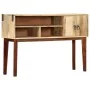 Solid rough mango wood console table 115x30x76 cm by vidaXL, Side tables - Ref: Foro24-282746, Price: 170,80 €, Discount: %